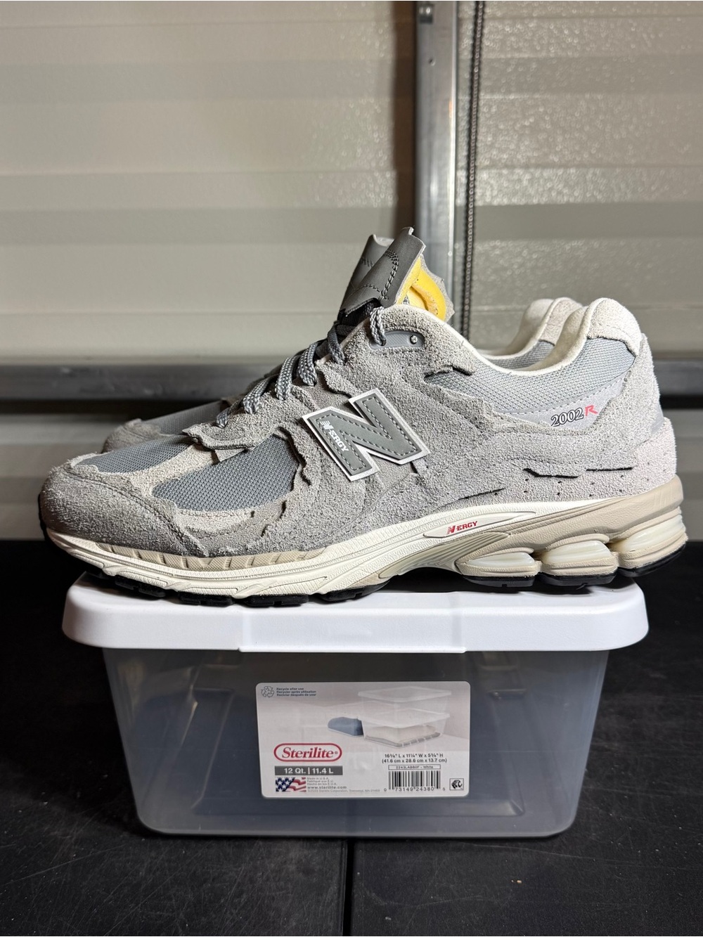 Size 12 - New Balance 2002R Protection Pack - Slate Grey